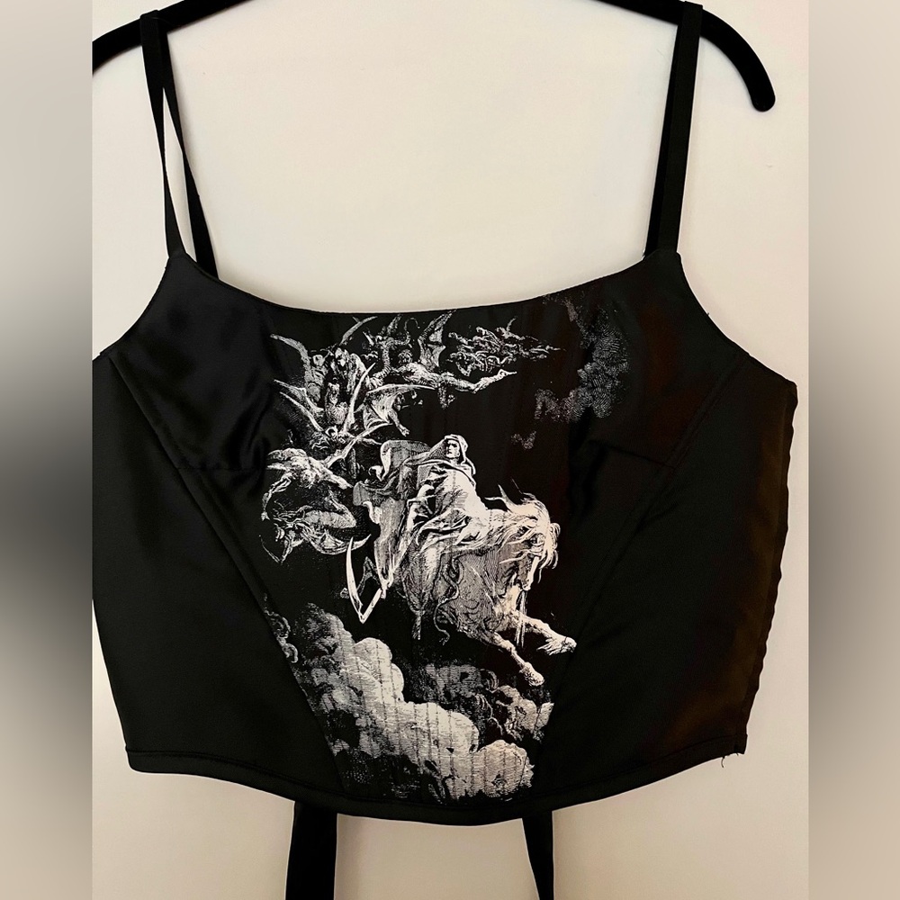 Gothic corset top